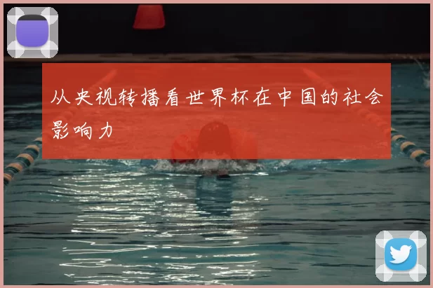 从央视转播看世界杯在中国的社会影响力