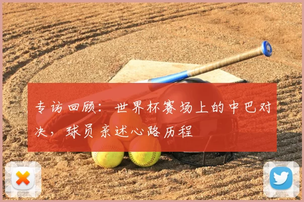 专访回顾:世界杯赛场上的中巴对决,球员亲述心路历程