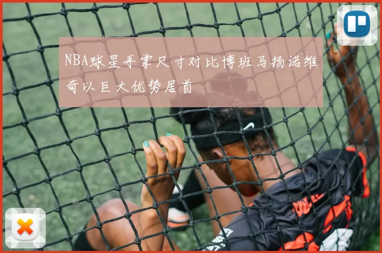 NBA球星手掌尺寸对比博班马扬诺维奇以巨大优势居首