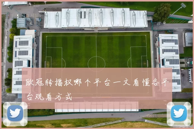 欧冠转播权哪个平台一文看懂各平台观看方式